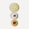 Lisa Corti Tableware^Indian Tiger Porcelain Plate Set of 3