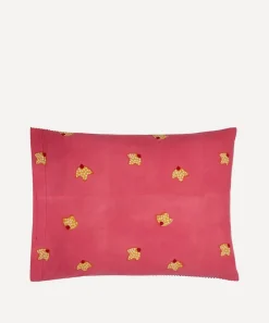 Lisa Corti Cushions^Indonesian Red Rose Rectangular Cushion