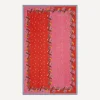 Lisa Corti Tableware^Indonesian Red Rose 180x270cm Tablecloth