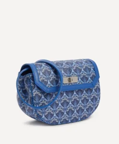 Liberty Bags^Iphis Blue Round Crossbody Bag
