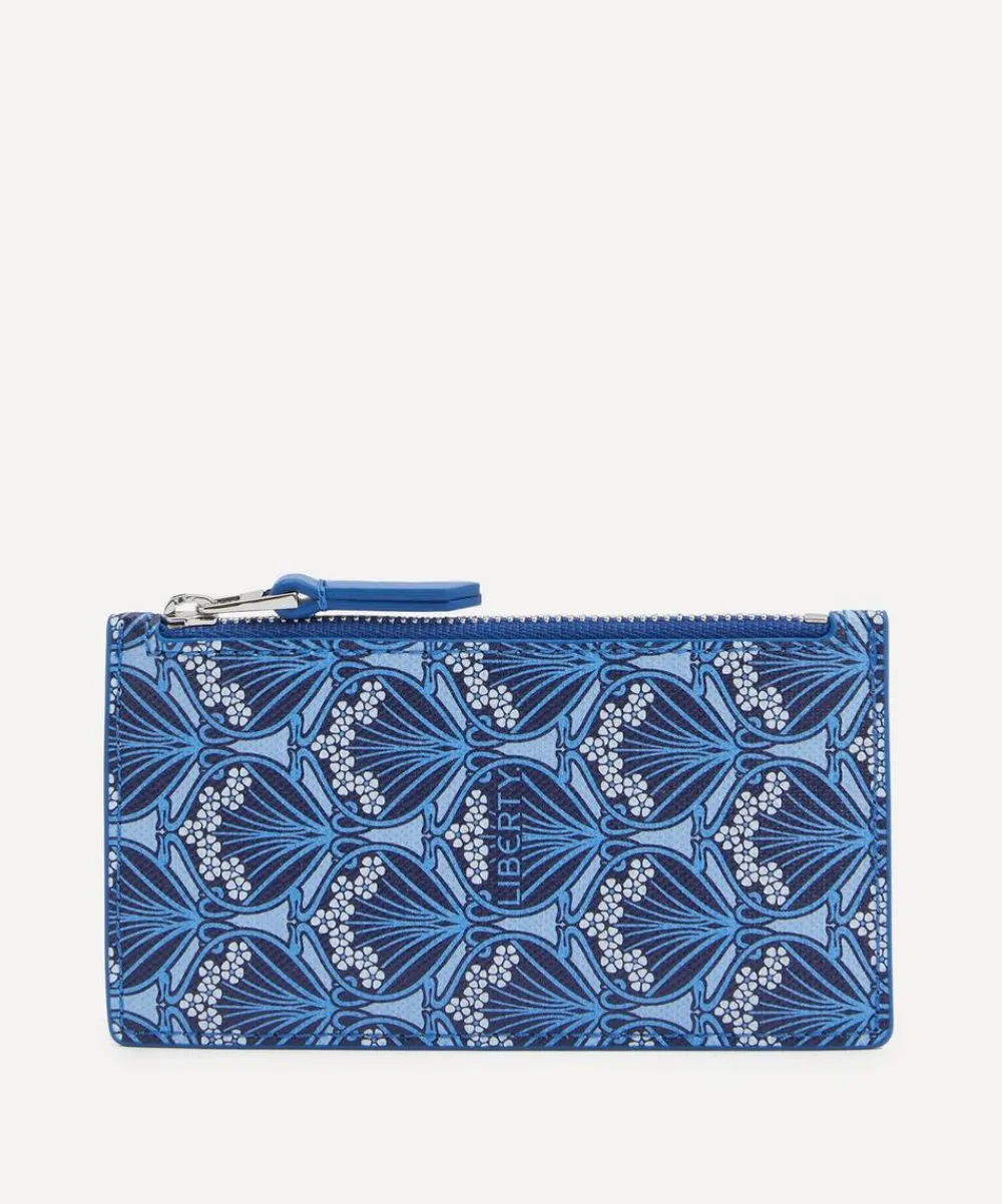 Liberty Travel Accessories^Iphis Blue Zipped Card Case