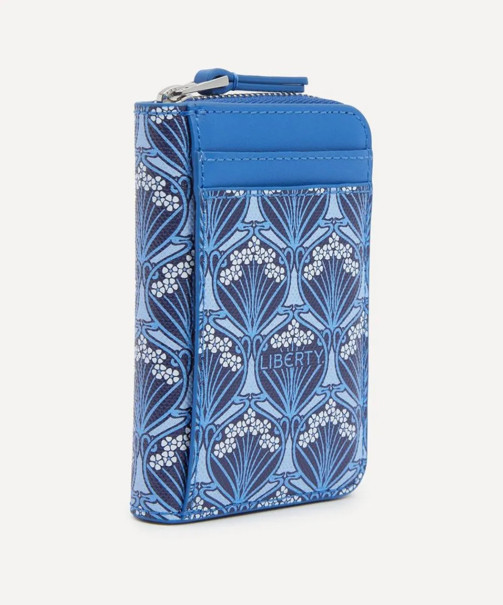 Liberty Travel Accessories^Iphis Blue Zipped Vertical Wallet