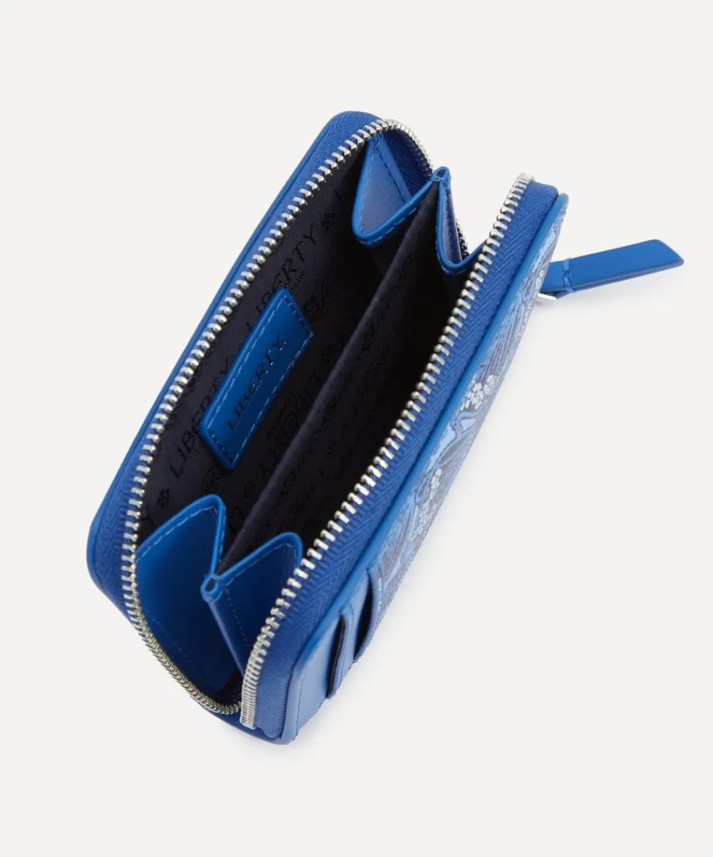 Liberty Travel Accessories^Iphis Blue Zipped Vertical Wallet
