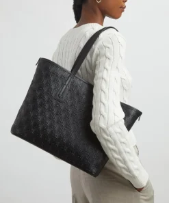 Liberty Bags^Iphis Embossed Leather Little Marlborough Tote Bag