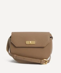 Liberty Bags^Iphis Leather Round Crossbody Bag