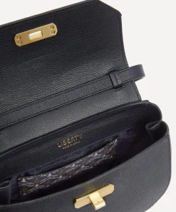 Liberty Bags^Iphis Leather Round Crossbody Bag