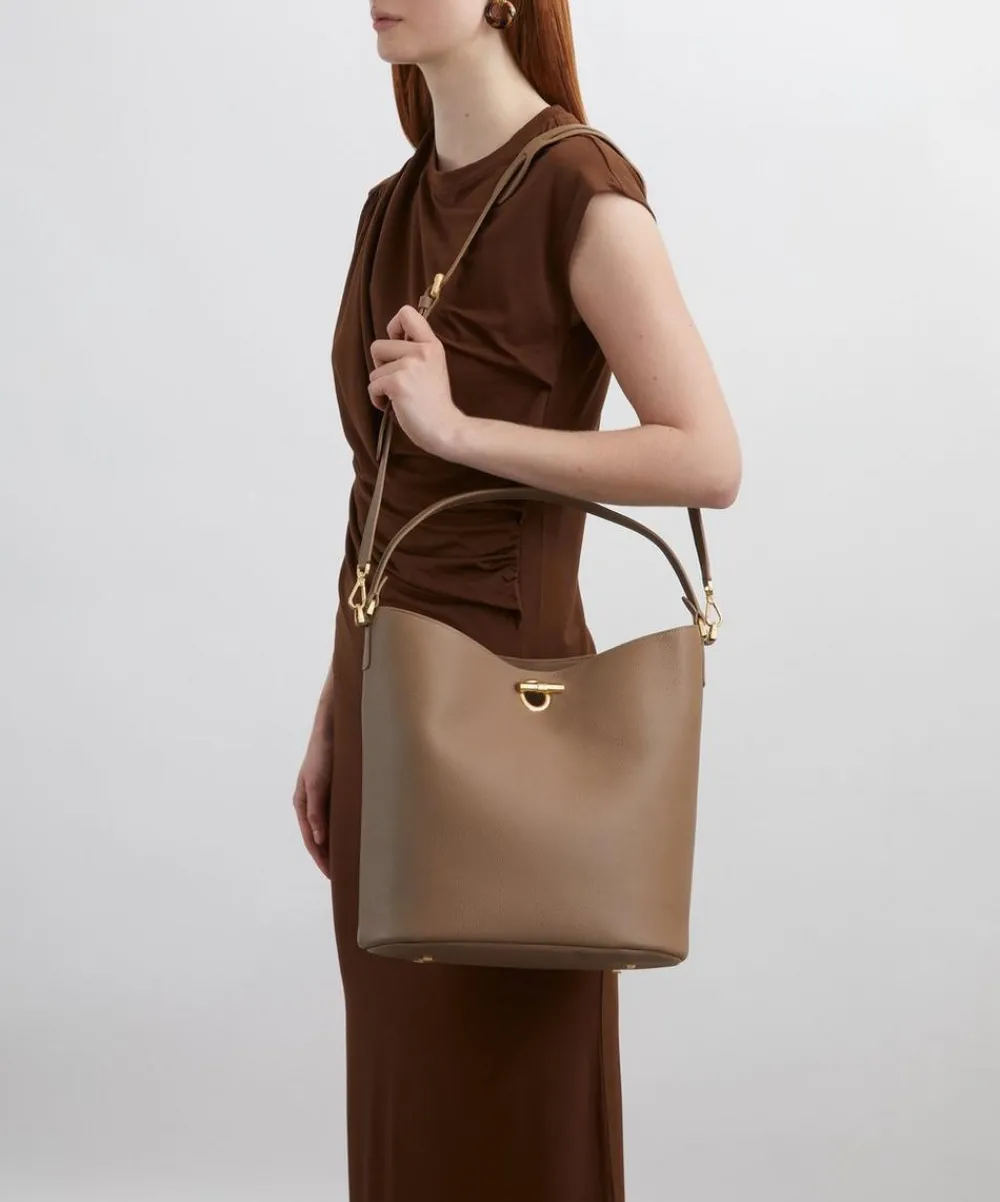 Liberty Bags^Iphis Leather Shoulder Bag