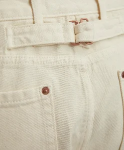 Le17septembre Jeans^Ivory Engineered Wide-Leg Jeans