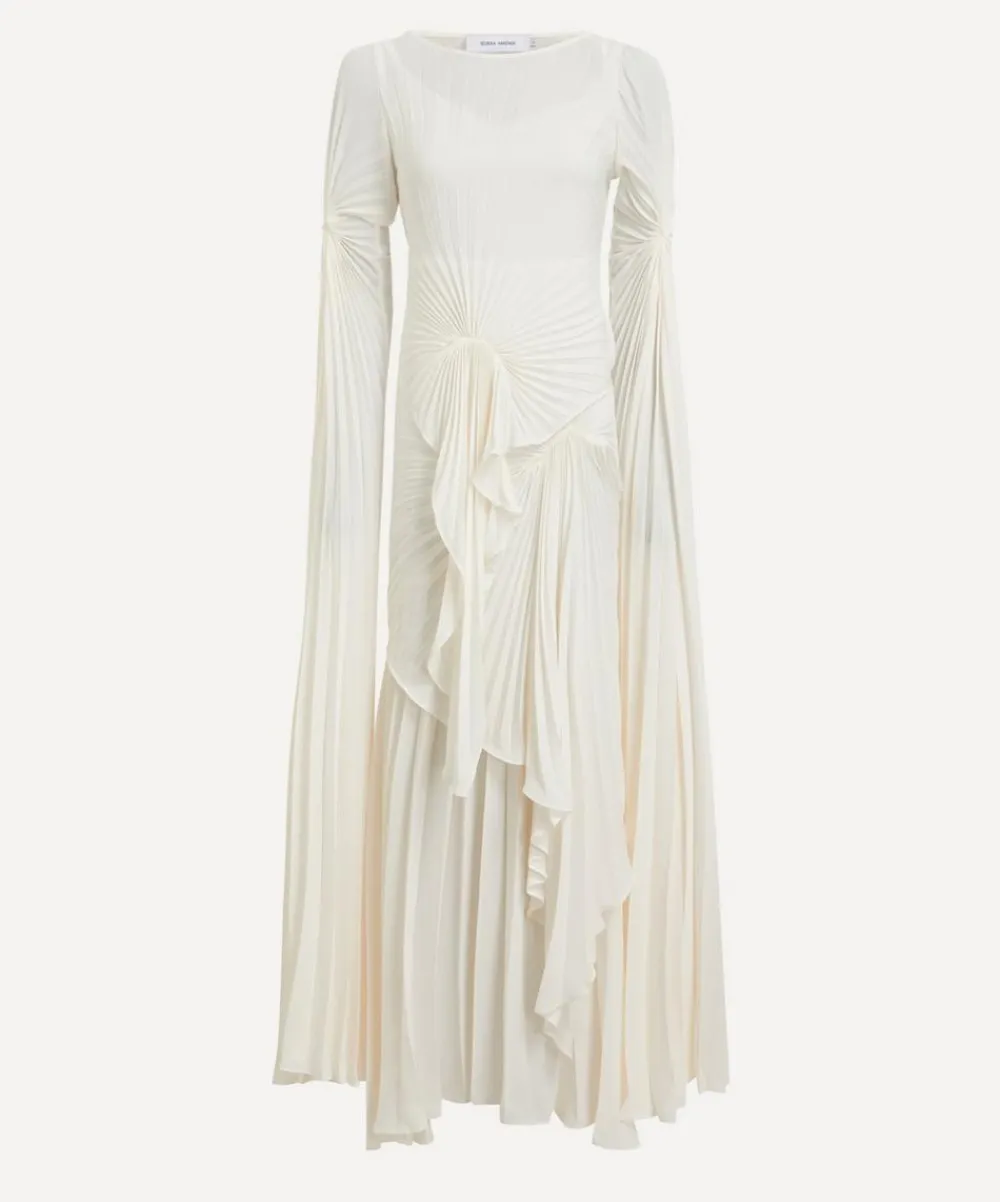 Georgia Hardinge Dresses^Ivory Waterfall Floor-Length Dress