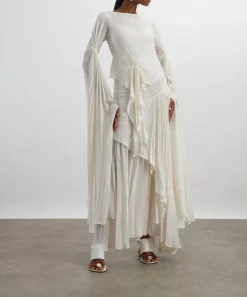 Georgia Hardinge Dresses^Ivory Waterfall Floor-Length Dress