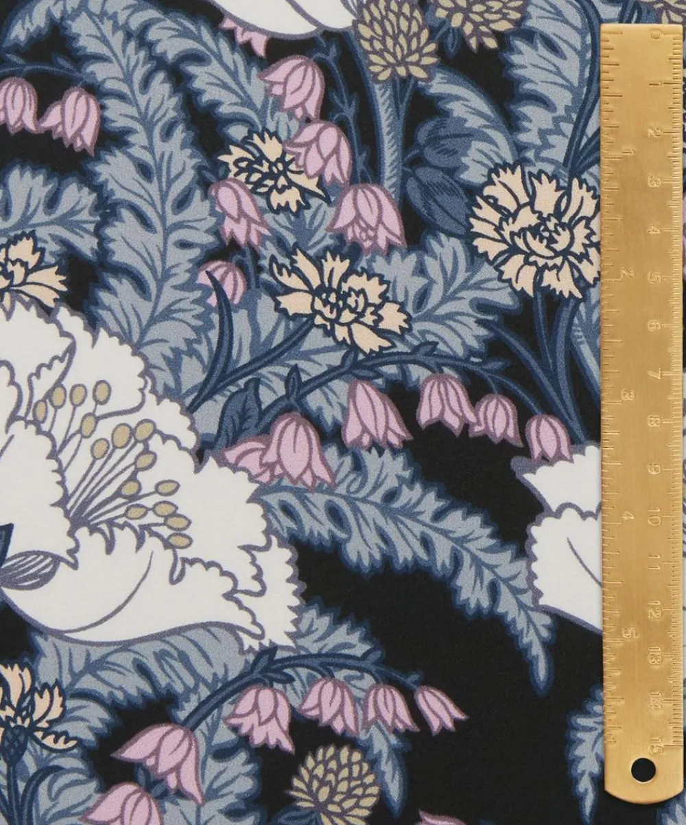 Liberty Fabrics Classic Silks|Silk Satin^June Dream Silk Satin