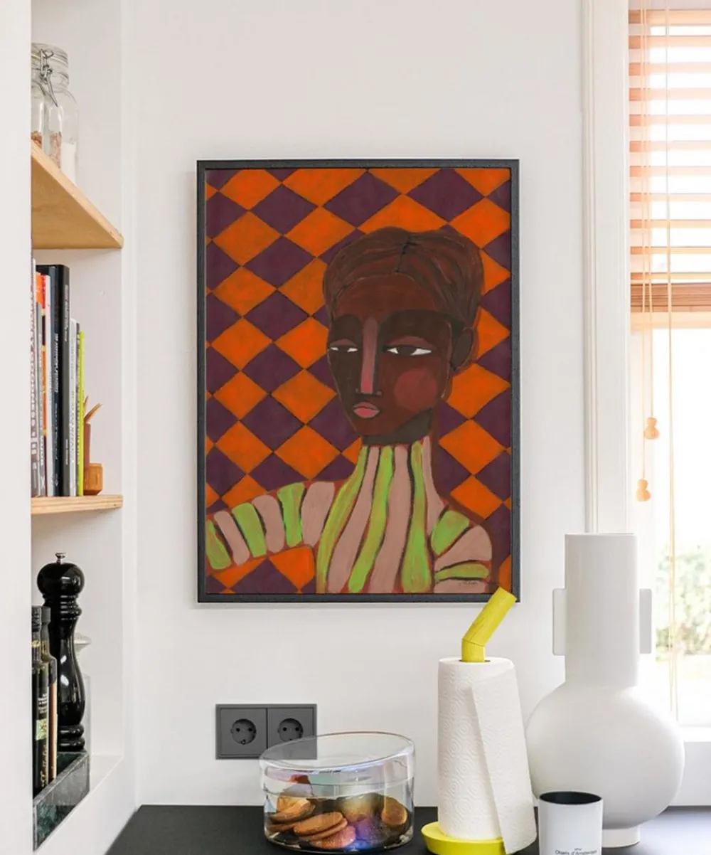 PSTR Studio Wall Art|Living Room^June20 Victory Framed Print