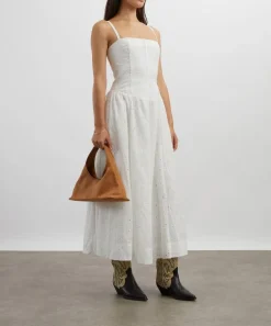Reformation Dresses^Katarin White Broderie Anglaise Dress