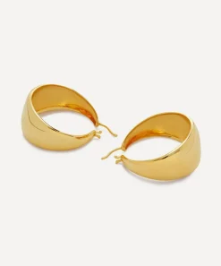Monica Vinader Earrings^Kate Young 18ct Gold-Plated Vermeil Silver Large Hoop Earrings