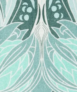 Liberty Interiors Furnishing Fabrics^Katherine Nouveau Emberton Linen in Jade