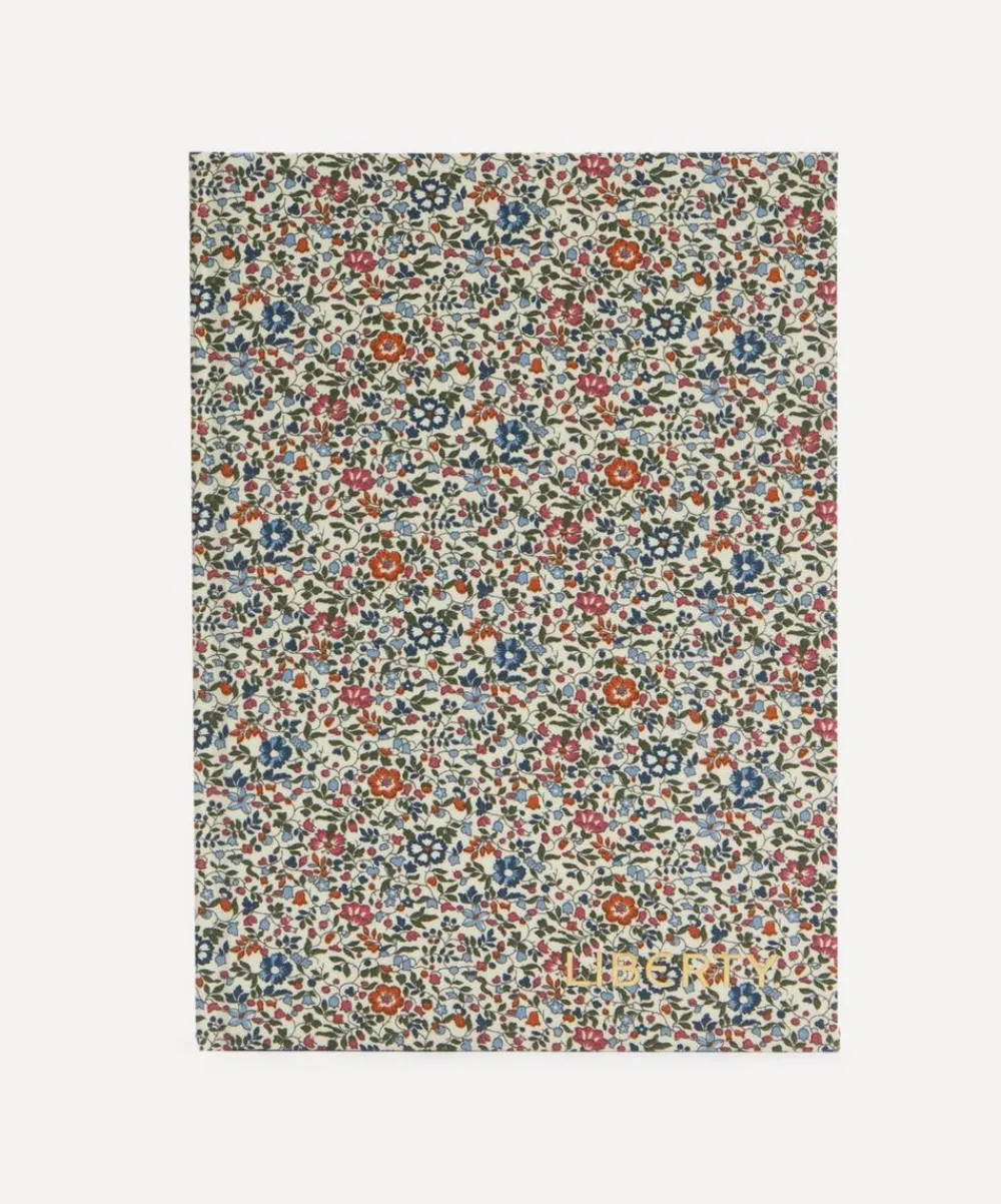 Liberty Stationery And Games^Katie and Millie Print Cotton A5 Lined Notebook