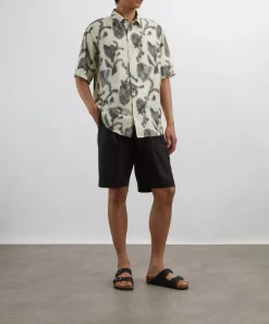 NN07 Shorts^Kay Relaxed Fit Linen Shorts