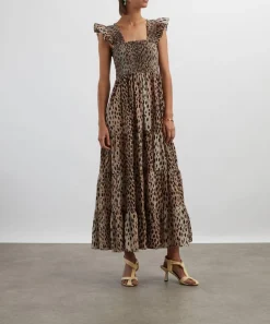 RIXO Dresses^Kendall Cotton Midi Dress