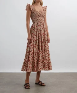 RIXO Dresses^Kendall Eva Floral Midi Dress