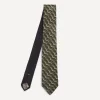 Missoni Ties^Khaki Chevron Zig-Zag Silk Tie