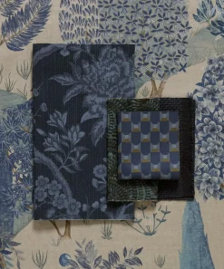 Liberty Interiors Furnishing Fabrics^Kimono Knot in Ink