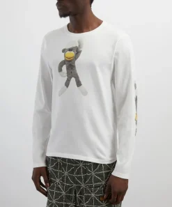 Kapital Tops^Kinechisaku Crewneck Long-Sleeve T-Shirt