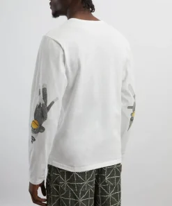 Kapital Tops^Kinechisaku Crewneck Long-Sleeve T-Shirt