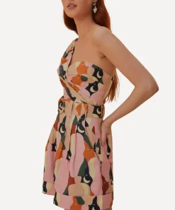 FARM Rio Dresses^Kiss Multicolour One-Shoulder Romper
