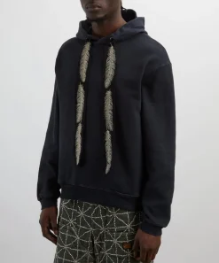 Kapital Knitwear & Sweats^Knit Feather Cord Hoodie