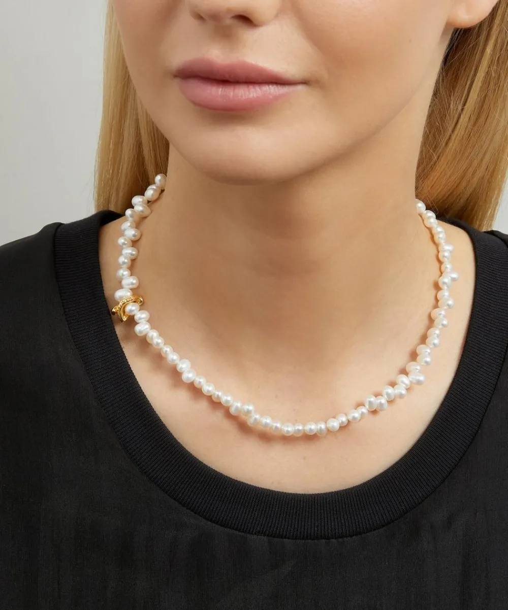 Alighieri Necklaces^La Calliope Pearl Choker Necklace