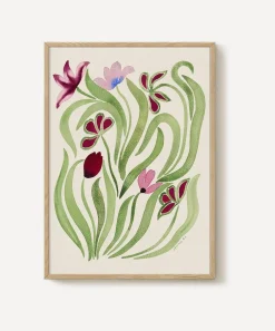 PSTR Studio Wall Art^La Poire New Tulips Framed Print