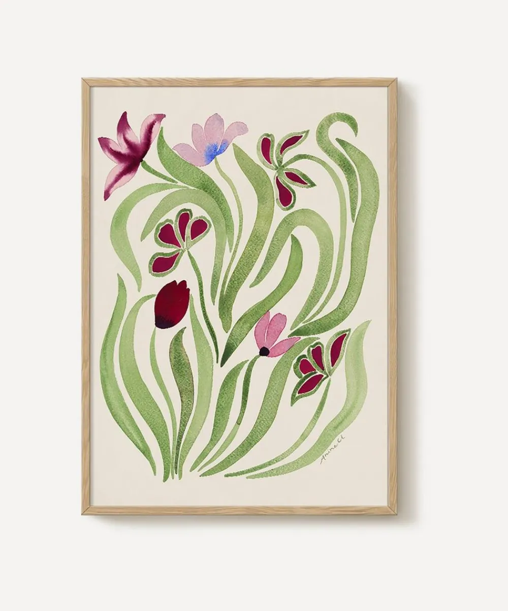 PSTR Studio Wall Art^La Poire New Tulips Framed Print