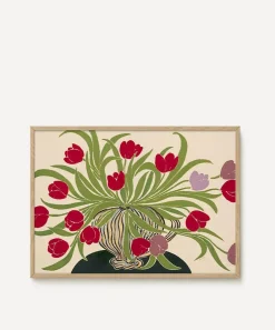 PSTR Studio Wall Art^La Poire Tulips Framed Print