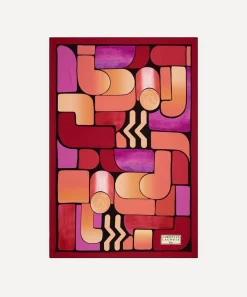 Christian Lacroix Throws|Living Room^Lacroix Graphe Magenta Throw