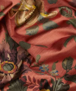 Liberty Interiors Furnishing Fabrics^Lady Kristina Rose Vintage Velvet in Lacquer