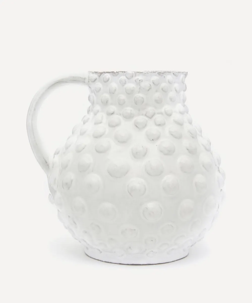 Astier de Villatte Glass & Drinksware^Large Adélaïde Jug