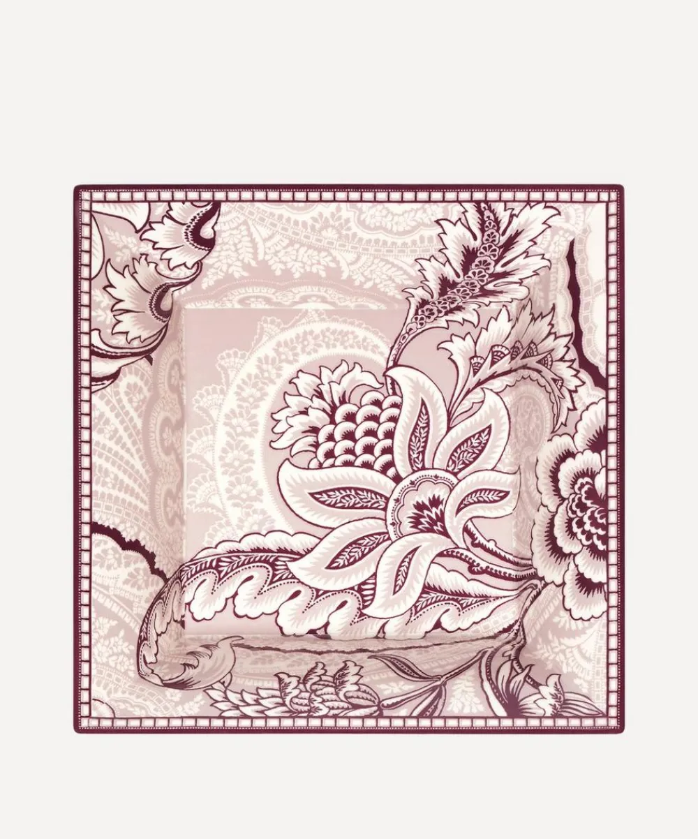 Etro Bathroom^Large Bloom Square Tray