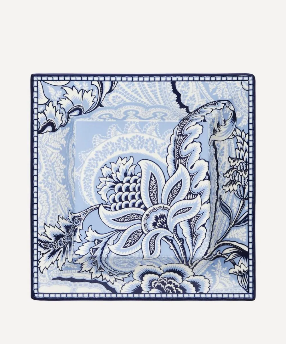 Etro Bathroom^Large Bloom Square Tray
