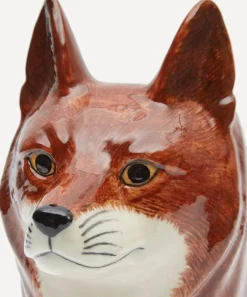 Quail Vases^Large Fox Vase