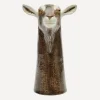 Quail Vases^Large Goat Vase