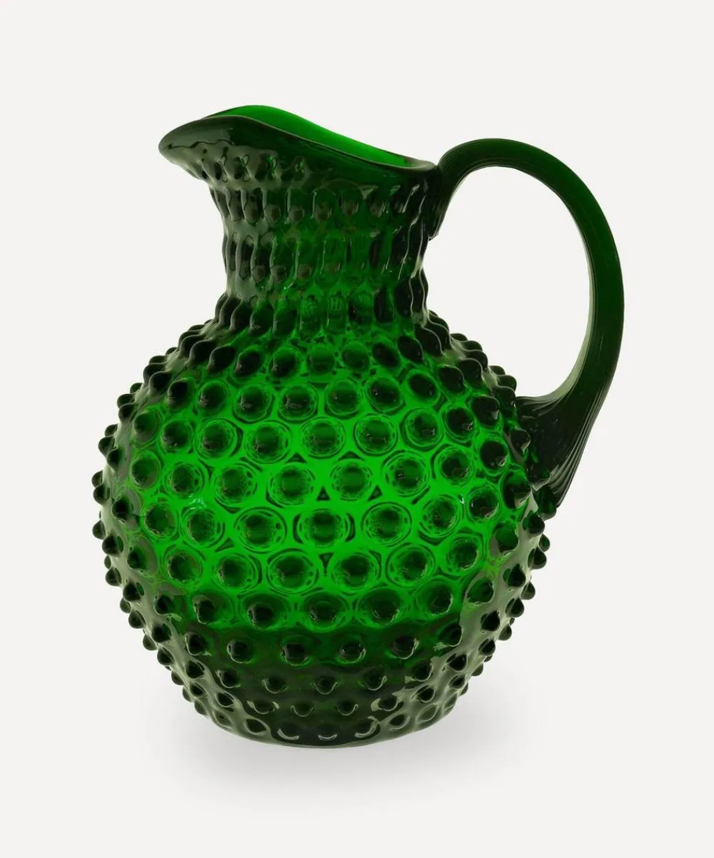 KLIMCHI Glass & Drinksware^Large Hobnail Jug
