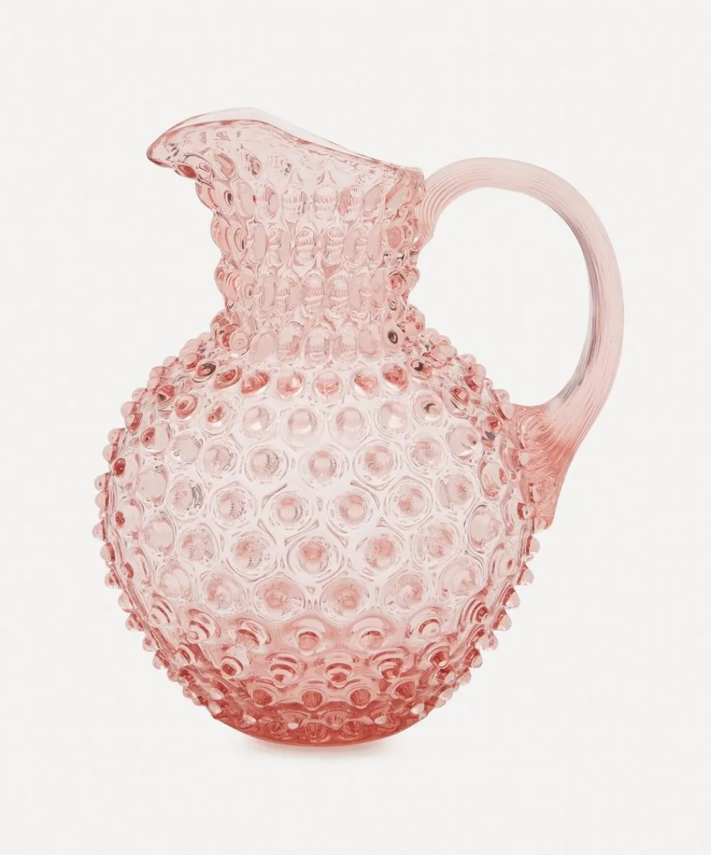 KLIMCHI Glass & Drinksware^Large Hobnail Jug