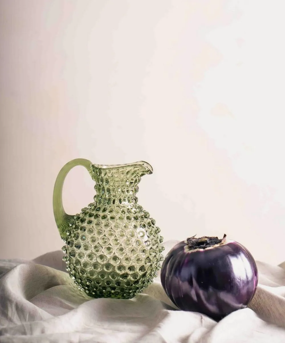 KLIMCHI Glass & Drinksware^Large Hobnail Jug
