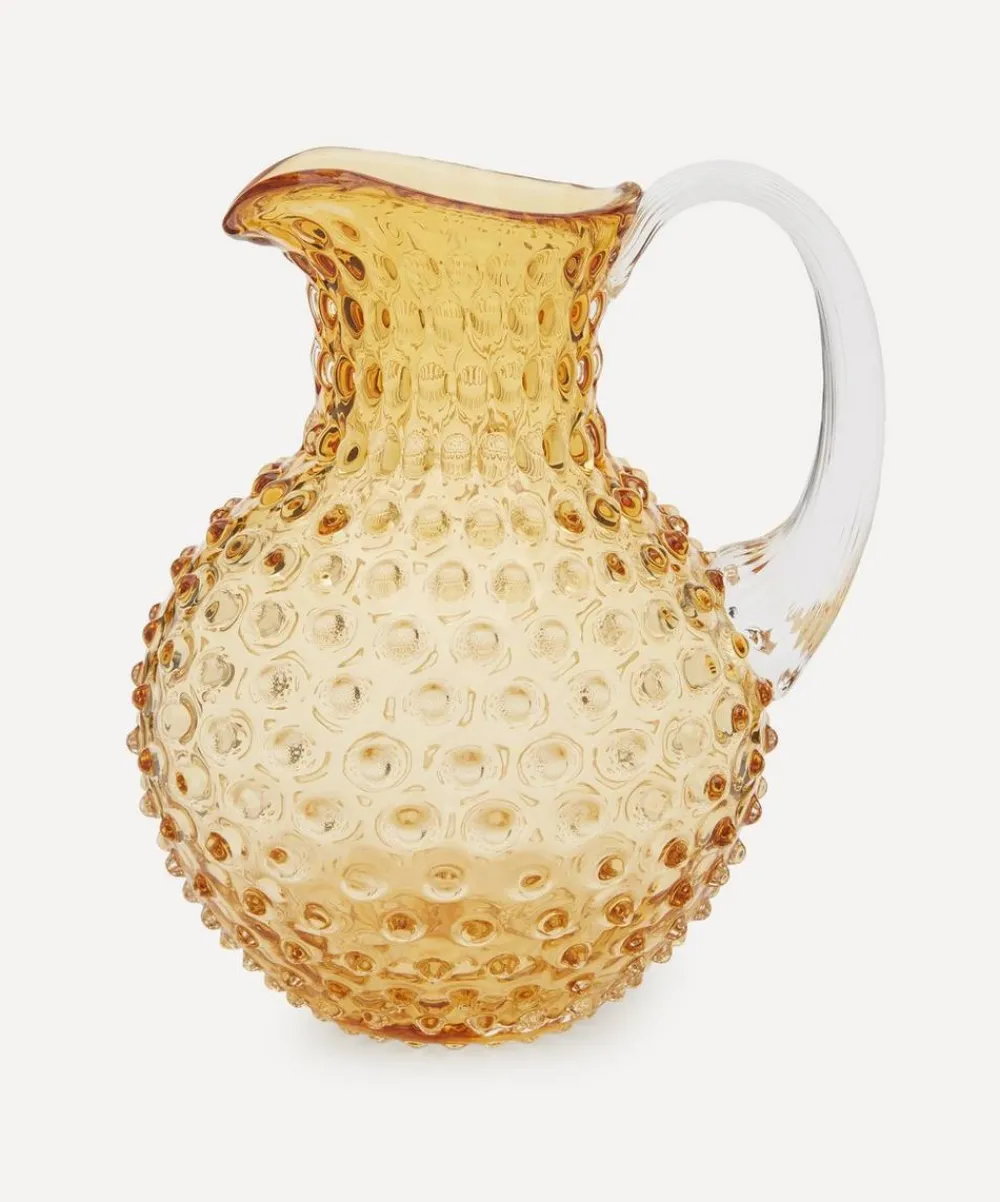KLIMCHI Glass & Drinksware^Large Hobnail Jug