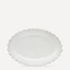 Astier de Villatte Tableware^Large Oval Marguerite Dish