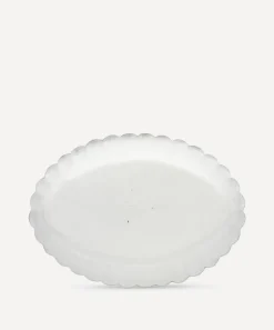 Astier de Villatte Tableware^Large Oval Marguerite Dish