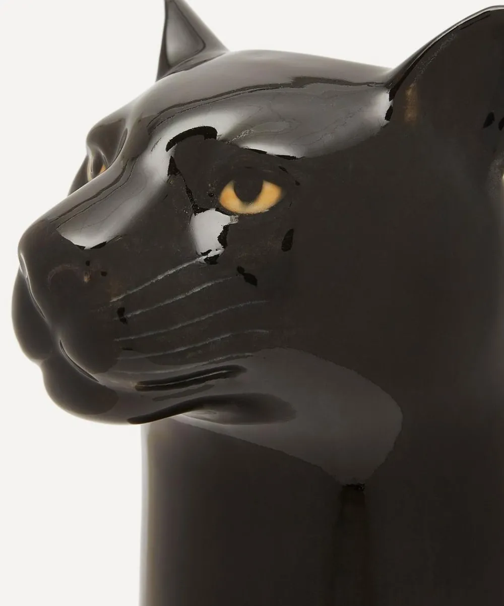 Quail Vases^Large Panther Vase