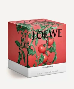 Loewe Candles & Candle Holders^Large Tomato Leaves Candle 2120g