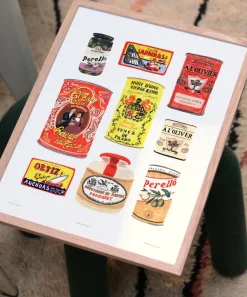 PSTR Studio Wall Art^Laura Page Condimenti Print