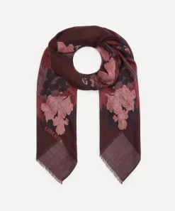 Liberty Scarves^Laura’s Reverie 65X195 Wool-Silk Scarf